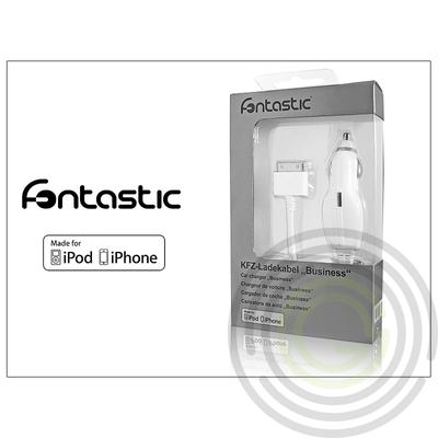 Apple iPhone 2/3G/3GS/4/4S szivargyújtós töltő – 1A – MFI (Apple engedélyes!) – fehér