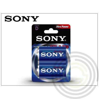 Sony Stamina Plus Alkaline LR20 góliát elem – 2 db/csomag
