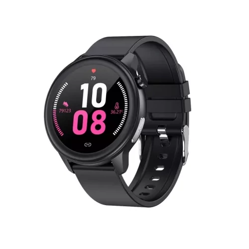 Maxcom Fit FW46 XENON fekete okosóra vérnyomásmérővel