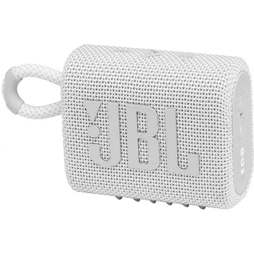 JBL Go 3 hordozható bluetooth hangszóró , 4.2W, fehér, JBLGO3WHT