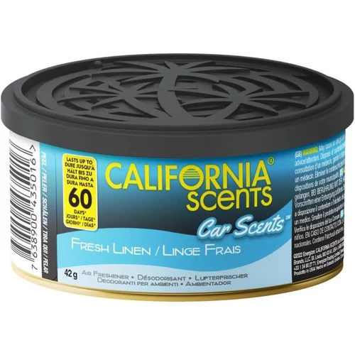 California Autóillatosító konzerv - Friss Öblítő (Fresh Linen)