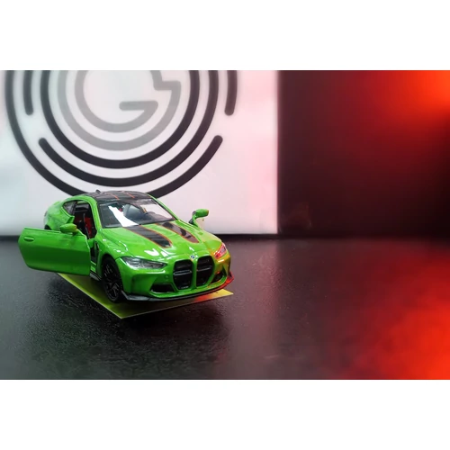 Rmz City fém autó 1:32 - BMW M4 CSL ZÖLD