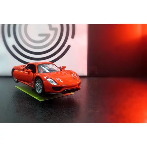 Rmz City fém autó 1:32 - PORSCHE 918 SPYDER PIROS
