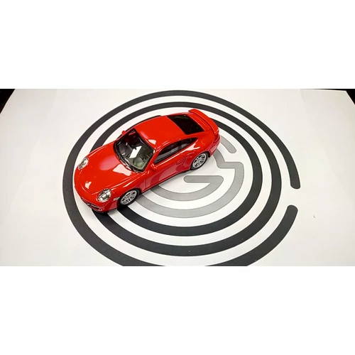 Rmz City fém autó 1:43 PORSCHE 911 TURBO PIROS