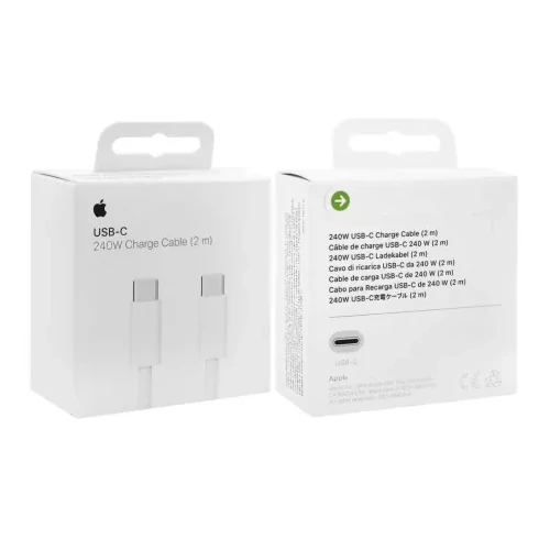 Apple USB-C - USB-C gyári szövetbevonatos adatkábel 2 méter (MU2G3ZM/A)