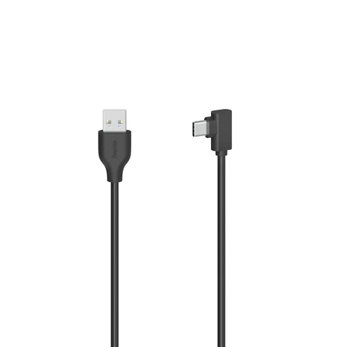 FIC ADATKÁBEL USB 2.0, TYPE-C/USB A, 0,75M, DERÉKSZÖGŰ FEKETE
