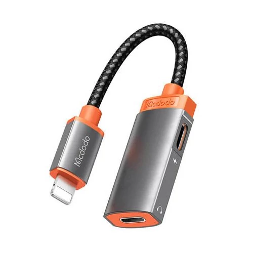 Mcdodo Lightning adapter 2x Lightning Oryx CA-0490-hez fekete