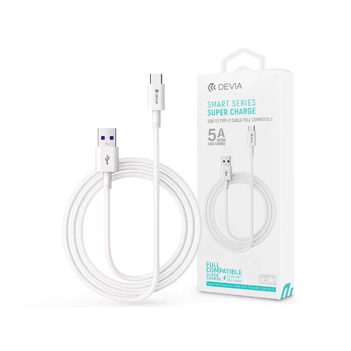 Devia USB A - C töltő és adatkábel (1,5 méter)