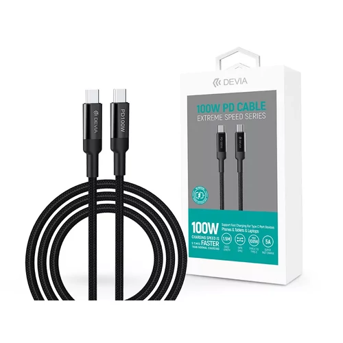 Devia USB C - C adat és töltőkábel (1,5 méter)