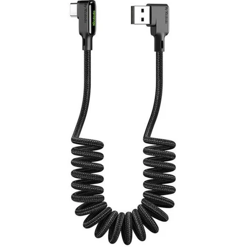 Mcdodo USB-USB-C kábel CA-7310 ferde 1,8 m fekete