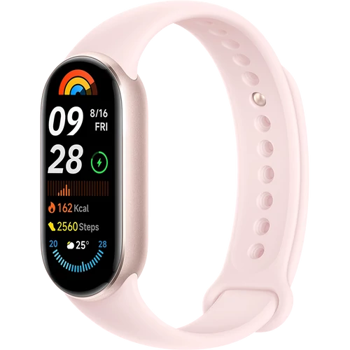 Xiaomi Smart Band 9 aktivitásmérő / okoskarkötő / okosóra rózsaszín