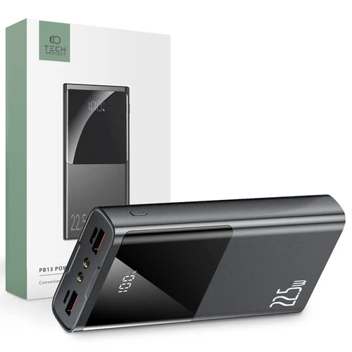 TECH-PROTECT Powerbank 22.5W 20000mAh (szürke)
