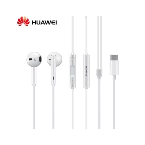 Huawei (CM33 Classic), (TYPE-C) Headset / fülhallgató, fehér