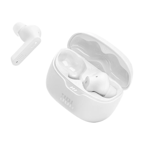 JBL TUNE BEAM Bluetooth Headset / Fülhallgató / TWS, fehér