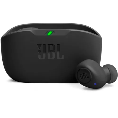 JBL WAVE BUDS bluetooth fülhallgató SZTEREO (v5.2, TWS, mikrofon, zajszűrő, IP54 + töltőtok) FEKETE