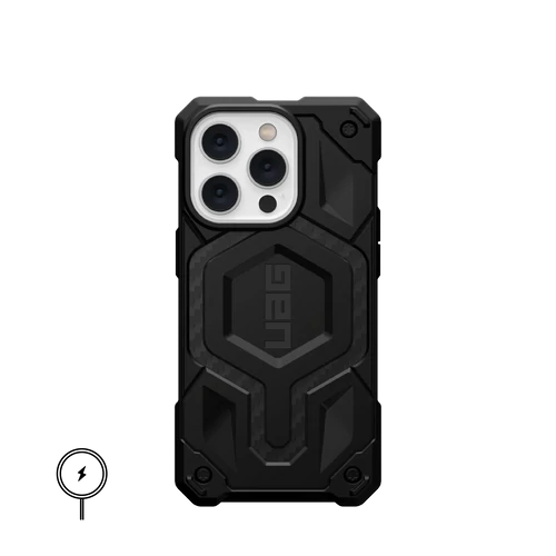 UAG Monarch Pro MagSafe Apple iPhone 14 Pro Max hátlap tok, Carbon Fiber