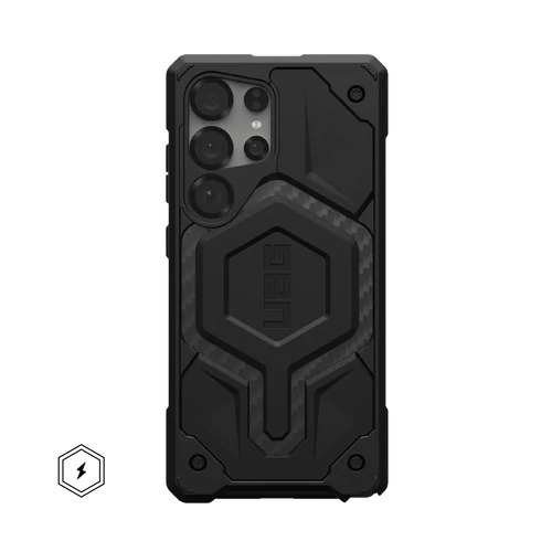 UAG MONARCH PRO Samsung Galaxy S25 Ultra (magsafe, carbon fiber fekete)