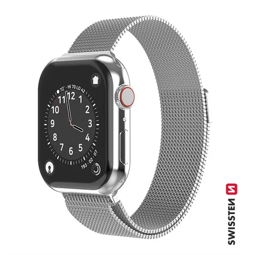 Apple Watch milánói szíj, 42-44 mm, ezüst