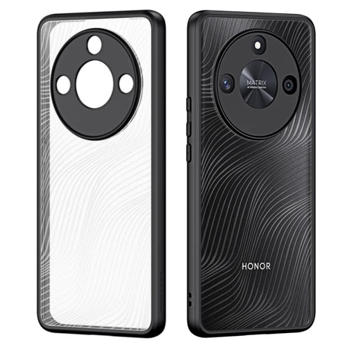 Honor Magic6 Lite 5G DUX DUCIS AIMO műanyag telefonvédő (ütésállóság, szilikon keret, kameravédő, ma