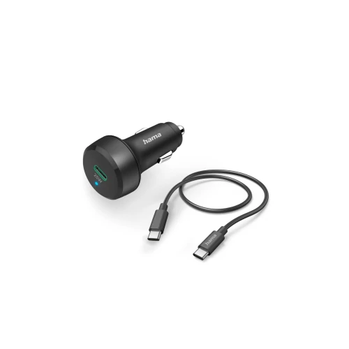 AUTÓS TÖLTŐ, TYPE-C SZETT "PD/QC" 25W, 1M KÁBEL