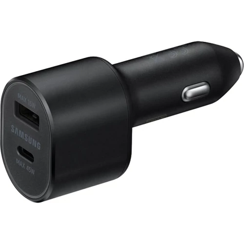SAMSUNG 2 PORT AUTÓS TÖLTŐ (45W+15W), FEKETE