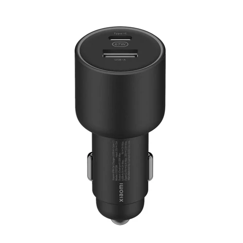 Xiaomi 67W Car Charger (USB-A + Type-C) autós töltő (BHR6814GL)