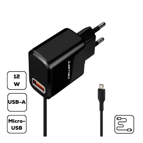 HS-H47 HÁLÓZATI TÖLTŐ MICRO USBCSATLAKOZÁSSAL,2.4A