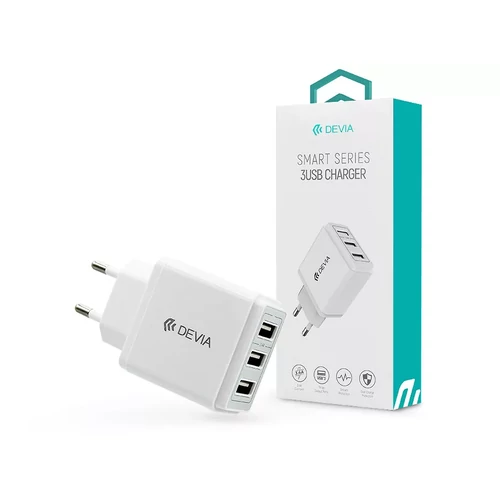 Devia hálózati töltő adapter 3x USB-A  17W/port