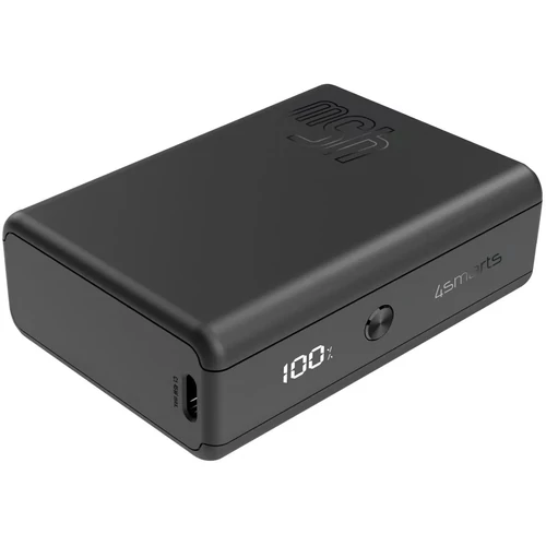 4smarts Pocket Slim 10000mAh, 45W, fekete Külső akkumulátor / Power bank
