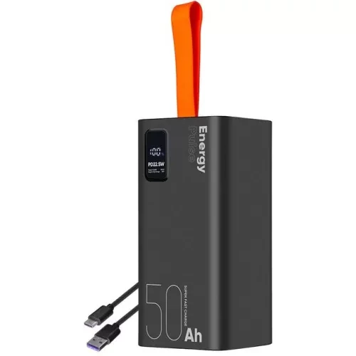 Obal 50000mAh, 22,5 W Külső akkumulátor / Power bank
