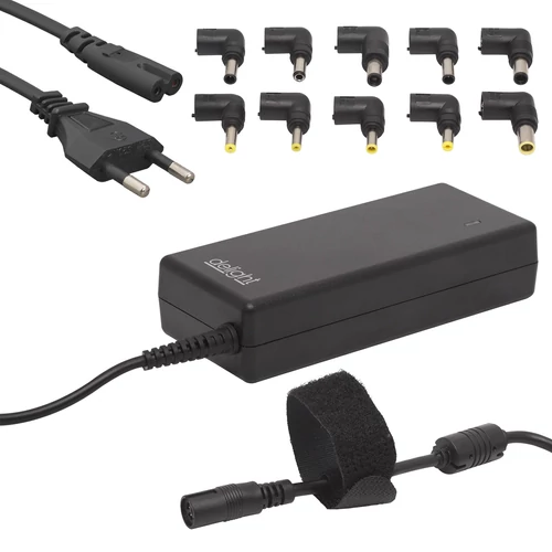 Univerzális laptop/notebook töltő adapter tápkábellel 12-24V/5-6A 90W