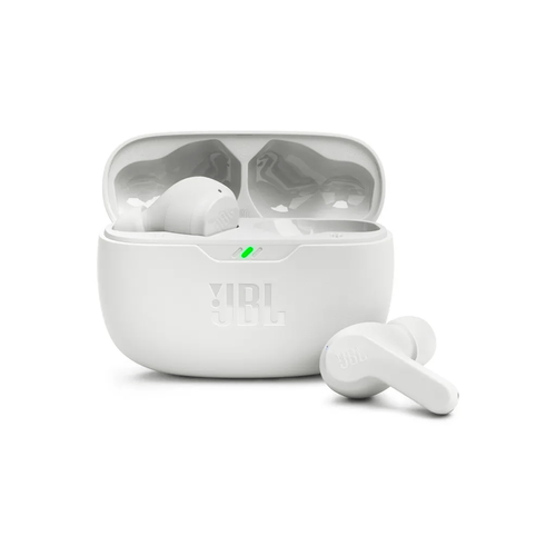 JBL Wave Beam FEHÉR Bluetooth Headset / Fülhallgató / TWS