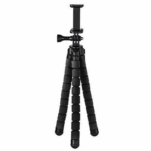 HAMA GOPRO/SMARTPHONE "FLEX" 26CM MIDI ÁLLVÁNY, FEKETE