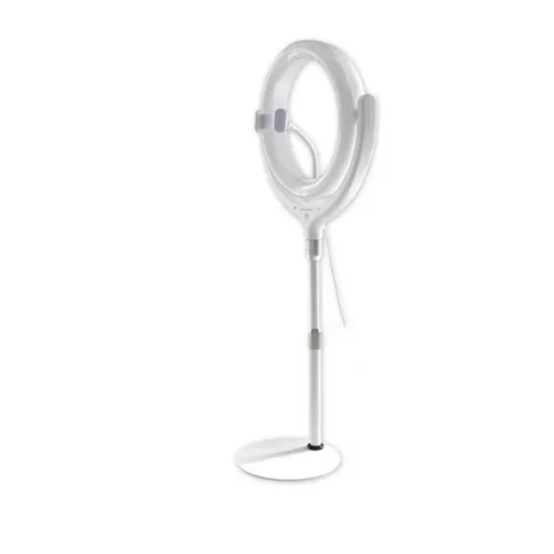 4smarts Ring Light LoomiPod asztali fehér LED fény és Selfie-tripod, fehér