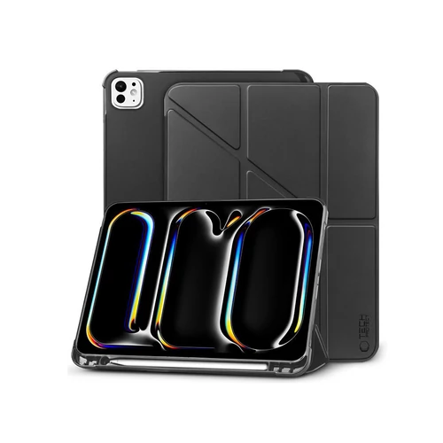 Apple iPad Pro 11 (2024) tablet tok (SmartCase) on/off funkcióval, Apple Pencil tartóval - TP