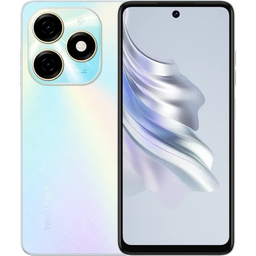 Tecno Spark 20 8/256 Cyber White (Android 13) mobiltelefon / okostelefon