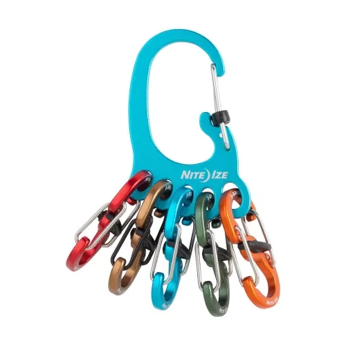 Nite Ize Bigfoot Locker® Keyrack™ alumínium - vegyes