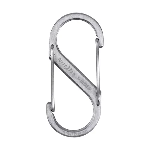 Nite Ize S karabiner #2 (max 4,5kg), fémszínű (SB2-03-11)