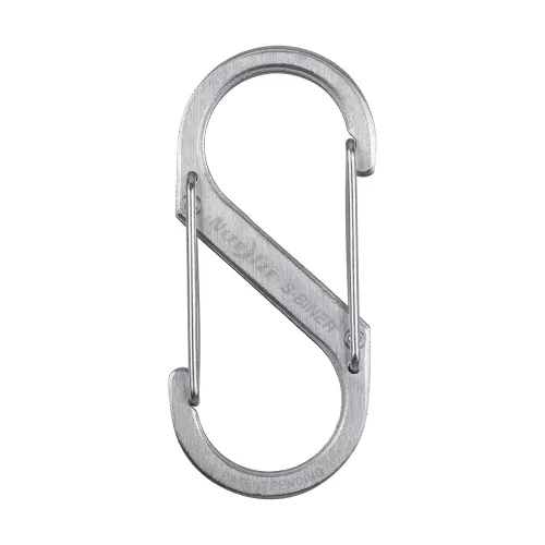 Nite Ize S karabiner #3 (max 11kg), fémszínű (SB3-03-11)