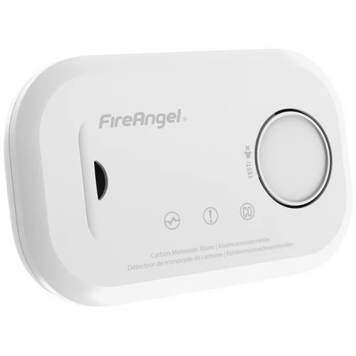FireAngel FA6813-EU szén-monoxid vészjelző, cserélhető elem, 10 év várható üzemidő, fehér