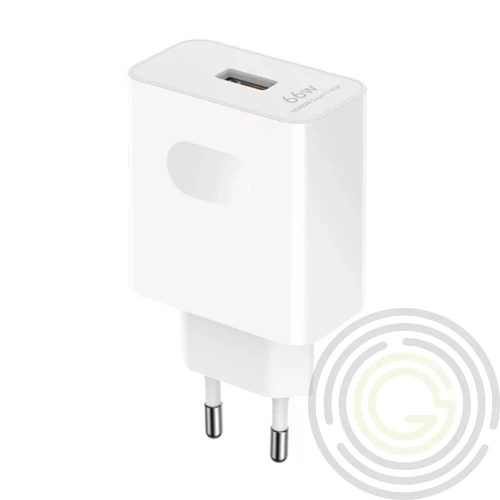 Honor SuperCharge HN-200330E00 USB-A fehér gyári töltőfej 66W 6A
