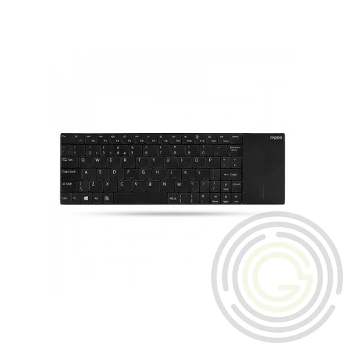 RAPOO E2710 VEZ.NÉLKÜLI BILLENTYŰZET, TOUCHPAD, FEKETE