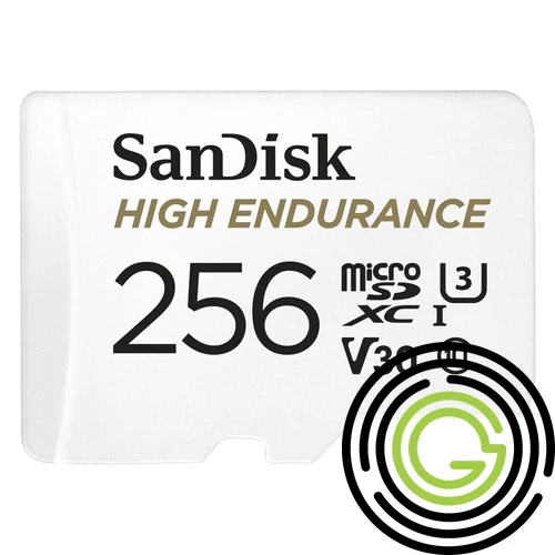 SANDISK MICRO SDXC KÁRTYA HIGH ENDURANCE 256GB,100 MB/S,C10,U3,V30