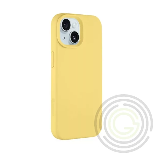 Tactical MagForce Velvet Smoothie Apple iPhone 15 MagSafe tok, Banana, sárga