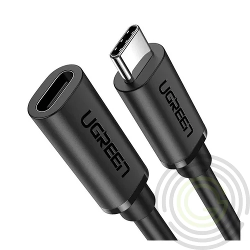 Ugreen USB-C 3.1 Gen2 hosszabbító kábel, 4K, 100W 1m, fekete
