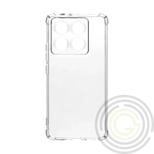 Tactical TPU Plyo Xiaomi 14T Pro hátlap tok, átlátszó