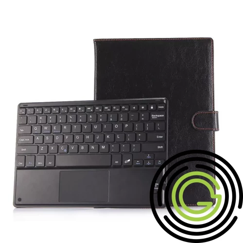 Univerzális tablet tok billentyűzettel, 9-10.5col tablethez, fekete