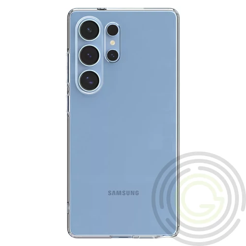 Spigen Liquid Crystal Samsung Galaxy S25 Ultra tok, Crystal Clear, átlátszó