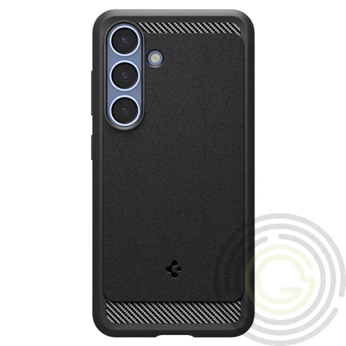 Spigen Rugged Armor MagFit Samsung Galaxy S25 tok, Matte, fekete