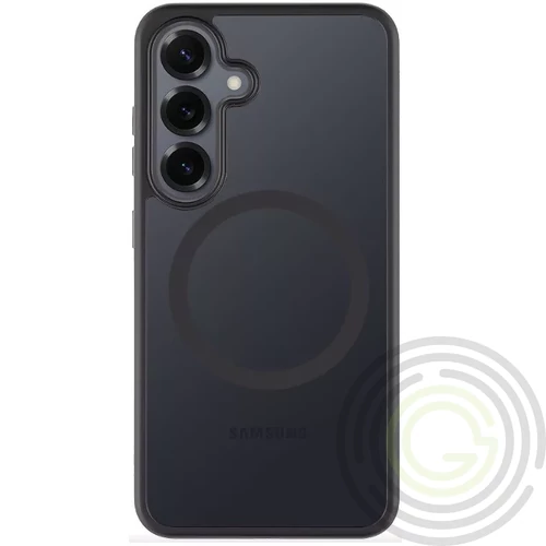 Tactical MagForce Hyperstealth Samsung Galaxy S25 hátlap tok, áttetsző/sötétszürke